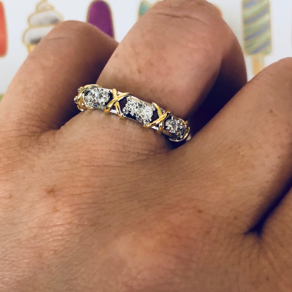 Beautiful gold and diamond ring variety of sizes